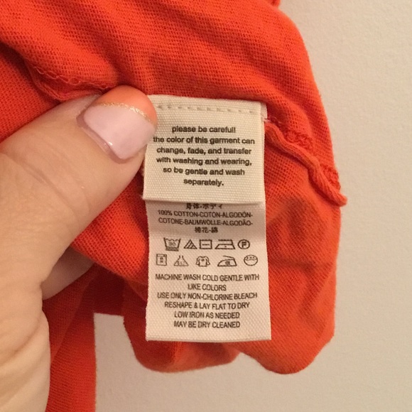 ❤️Free People Summer Orange Top - Picture 9 of 10